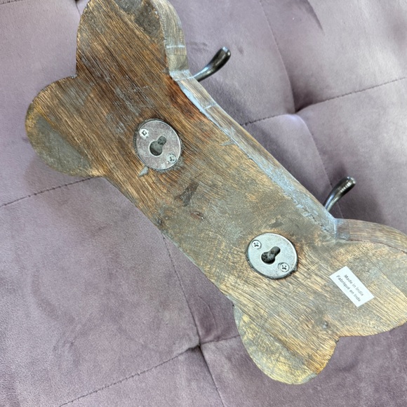 Dog Leash/Accessories Hook Wall Mounted Dog Bone Plaque - Picture 2 of 2